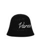 Bajal New Wave Punched Knit Bucket Hat Black