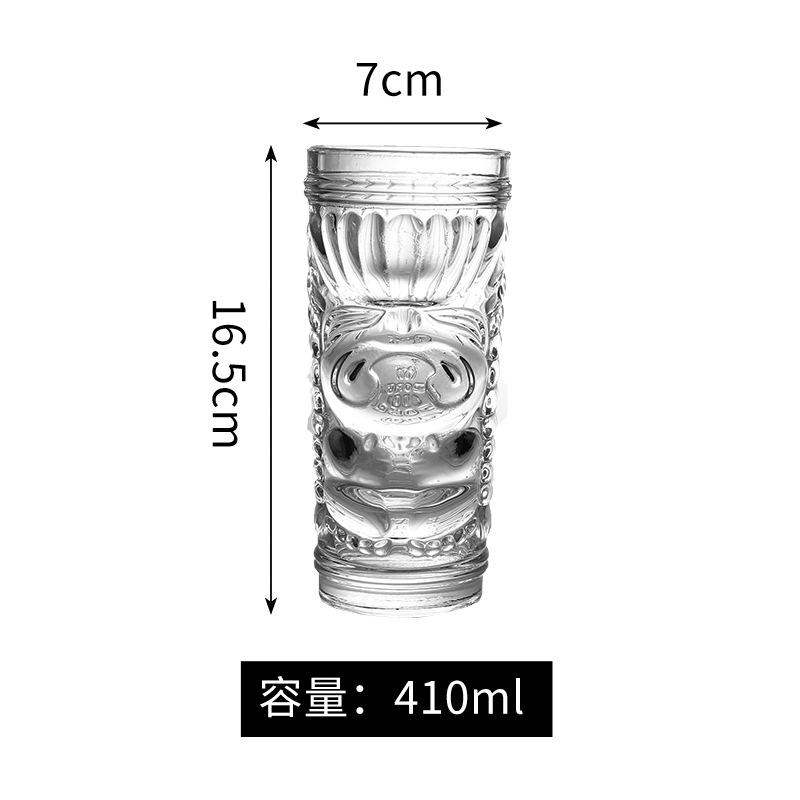 Hawaii Easter Island Tiki Mugs, Creative Porcelain Beer Wine Mug, Beer Wine, Cocktail Party Cup, Bar Tool Glass, 400ml