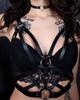 Triple Ring Harness Women Body Fetish Clothing  Clothing