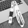 ZPU1  For Mercedes Benz A C E S G Class GLS W177 E300 GLC CLE CLA GLB New Neck Straps Lanyard Key Chain Work ID Card Hanging Rope Ring