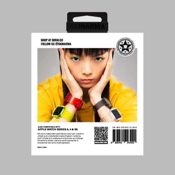 Skinarma Pasek+Etui Saido 2In1 Apple     Watch 45/44Mm Ciemno Niebieski/Dark Blue