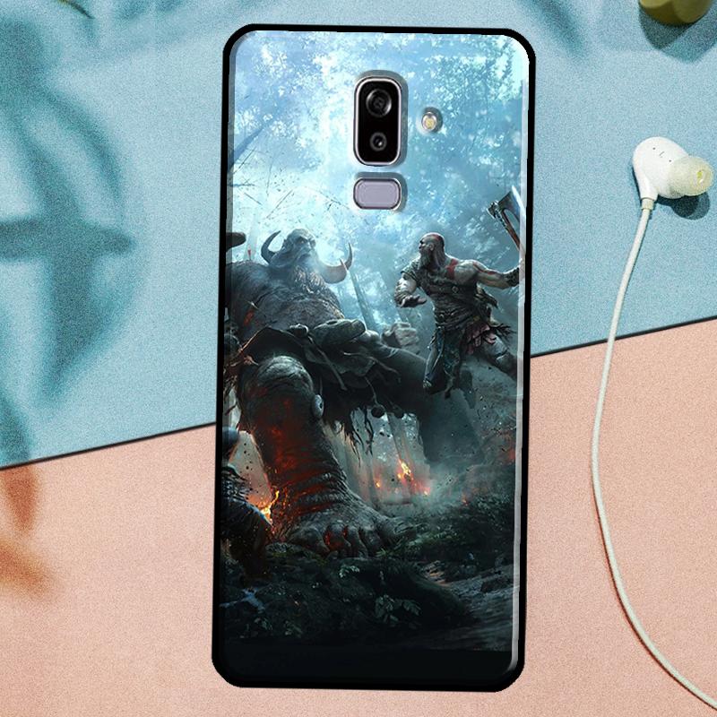 God of War Game Case For Samsung Galaxy J3 J5 J7 2017 A3 A5 2016 A6 A8 J2 J8 A7 A9 2018 J4 J6 Plus Cover