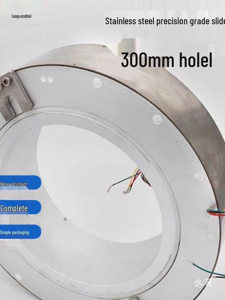 360° Rotating Corrosion-Resistant Conductive Slip Ring with Through-Hole, Dustproof & Pneumatic for Wind Turbine Equipment