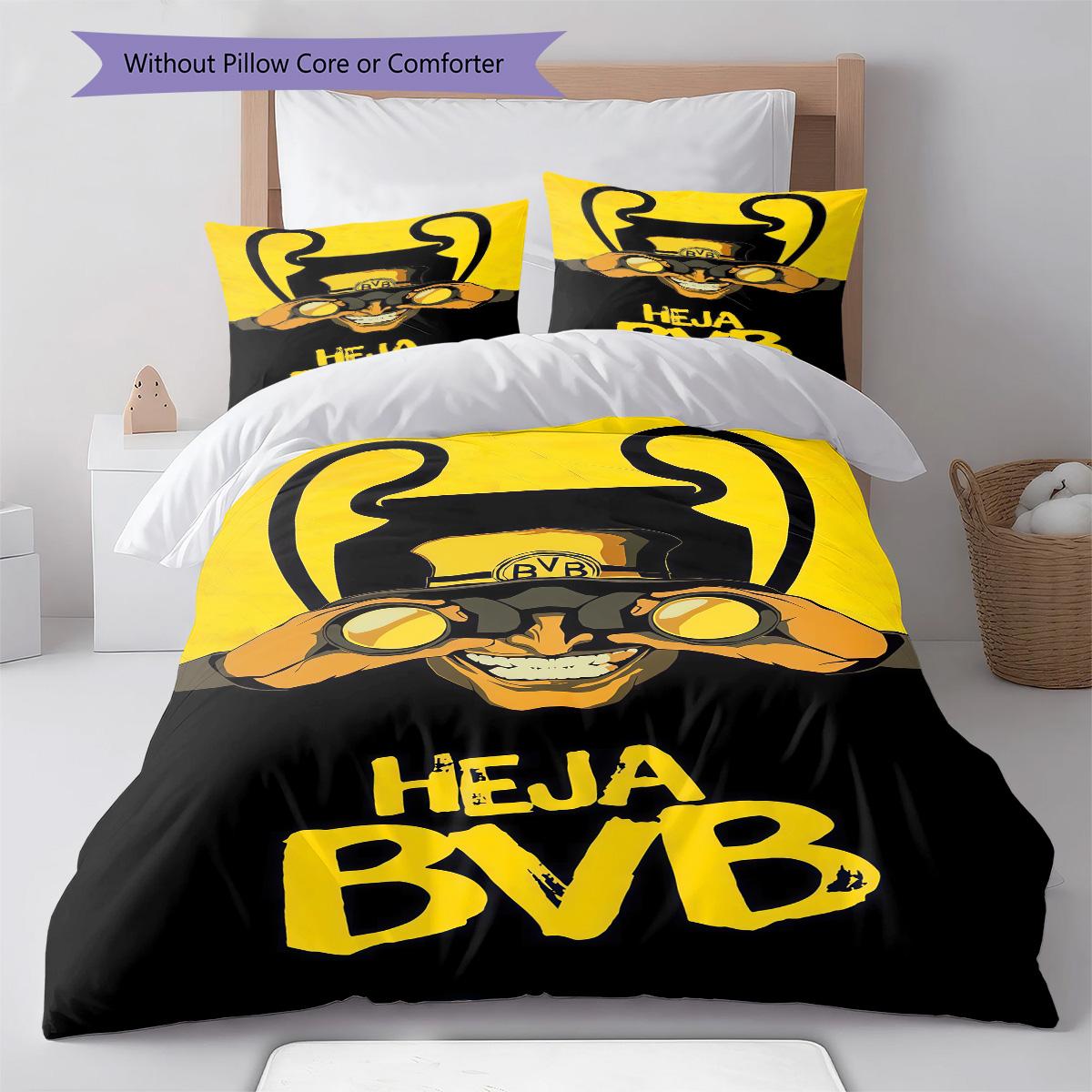 

Bumblebee RugPattern Bedding Quilt Set Quilt Cover Pillowcase Home Decoration Birthday Gift (1 * duvet cover + 2 * pillowcase, without core) 135x200cm