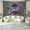 Cleveland Cavaliers Wall Tapestry Aesthetic Wall Hanging Printed Fabric Blanket Decorative Tapestries for Bedroom Living Room Home Decor