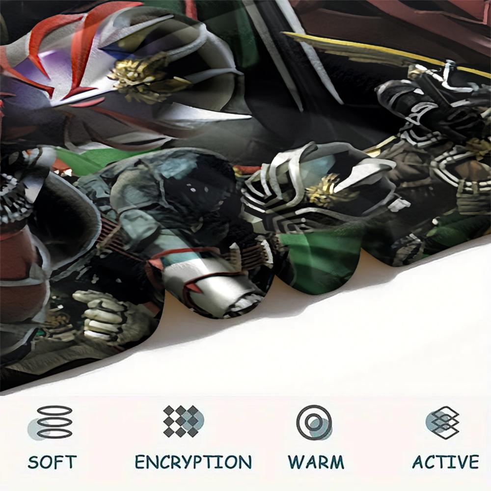 Kamen Rider background texture motif Blanket, Cozy Throw for Sofa Bed, Ideal Gift for Kamen Rider Fans.chl