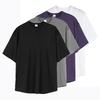 Plain Oversized Running T-Shirts Mens Summer Mesh Quick Dry Loose Fitness Half Sleeve T Shirts Perspective Sports Gym Clothing
