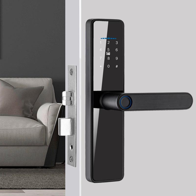 Smart Bluetooth Fingerprint Door Lock with WiFi and Password for Apartments and Homestays