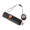 Super Bright T6+COB LED Flashlight - Rechargeable Magnetic Work Lamp, Telescopic Zoom & Long Battery Life Emergency Torch