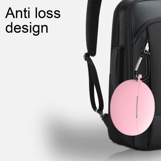 Earphone Case Soft Silicone Wireless Bluetooth-compatible Earbuds Protective Cover with Carabiner for Huawei Freebuds 4/4i
