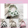 Trendy Plush Women's Handbag 2023 New Spring Fashion Heart Tote Bag Casual Shoulder Bag