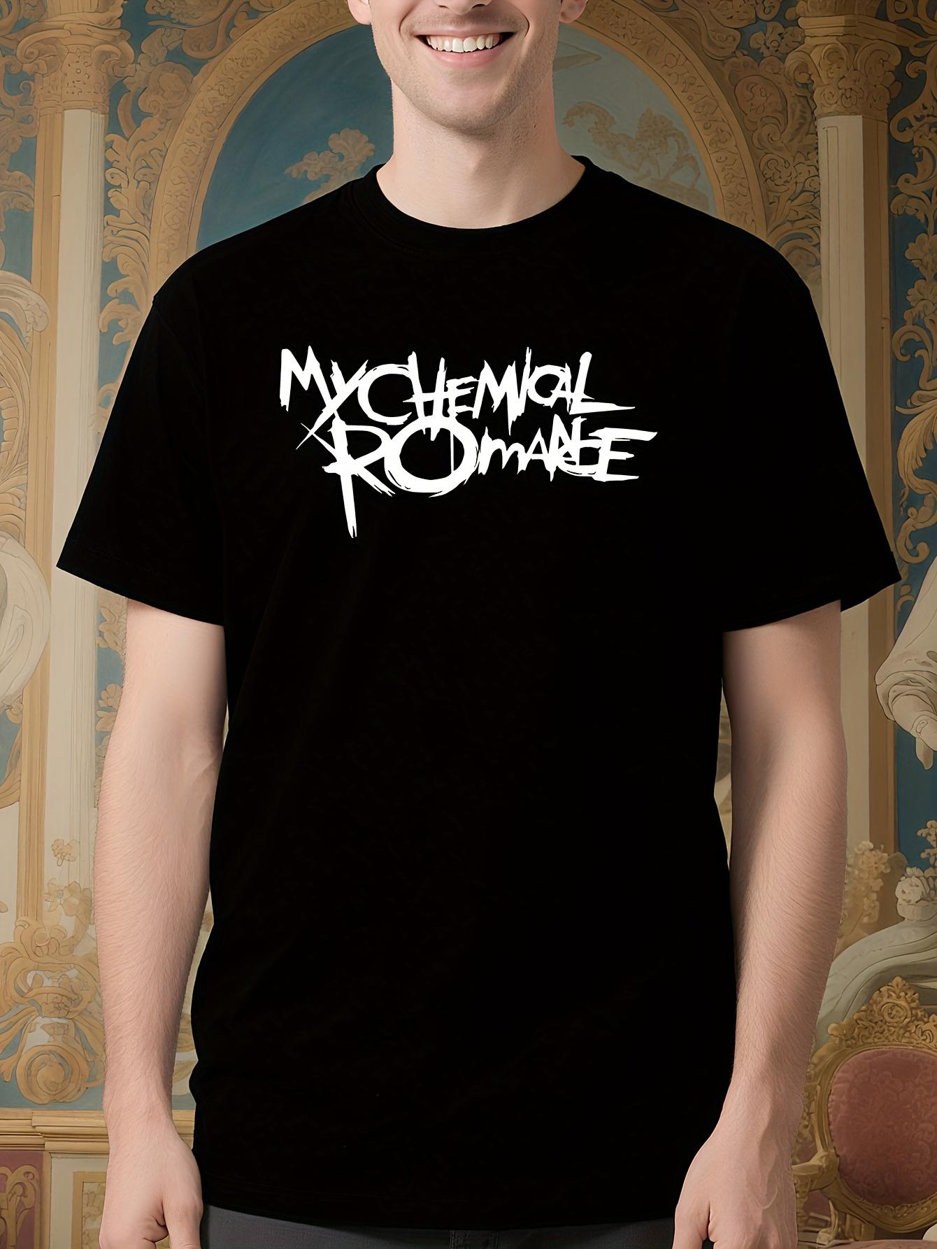 My Chemical Romance Band Graphic Tshirt - Black Tee with ... XXXL