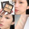 Palette Correcteur 3 Couleurs Kekemood: Couvre les taches, l'acné, les cernes; Illumine, Sculpte; Maquillage Naturel & Polyvalent.