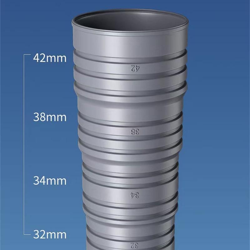 Flexible Extended Drainage Pipe Reinforced Anti Leak Designs Extension Drain Hose For Automatic Washing Machines Use