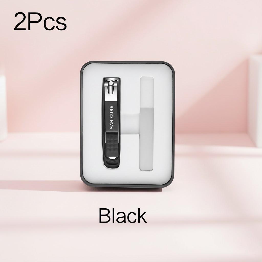 

Portable Splash-Proof Nail Clipper Set with Sharp Stainless Steel Blades for Men and Women Perfect for Travel and Home Manicure