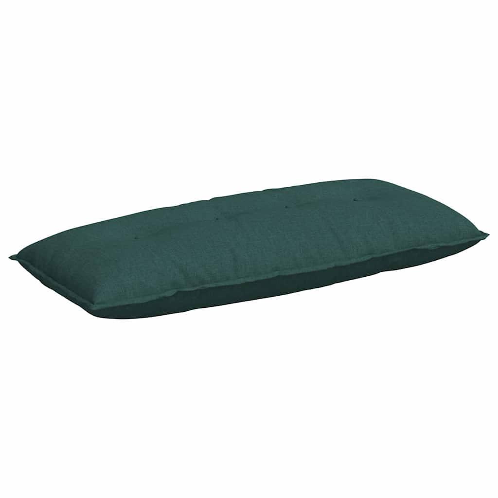 Back Cushion Dark Green 120 x 19 x 50 cm Fabric