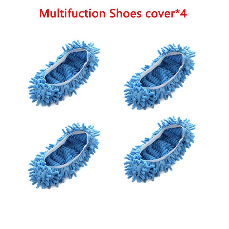 Floor Dust Cleaning Slippers Shoes Cleaning Cloth Lazy Mopping Shoes Home Floor Cleaning Microfiber Cloth Cleaning Shoes