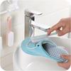 Multifunctional Shoe Brush with Soft Bristles & Long Handle - Gentle on Shoes & Durable for Clothes