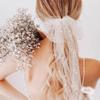 1Pcs Bowknot Pearl Headwear, Bride Veil For Wedding Party Accessories, Elegant Hairpin For Women Party Gift