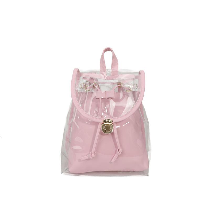 Women's Backpack 2025 Spring Festival New Mori Sweet Fashion Jelly Bag Casual Versatile Travel Small Backpack Women