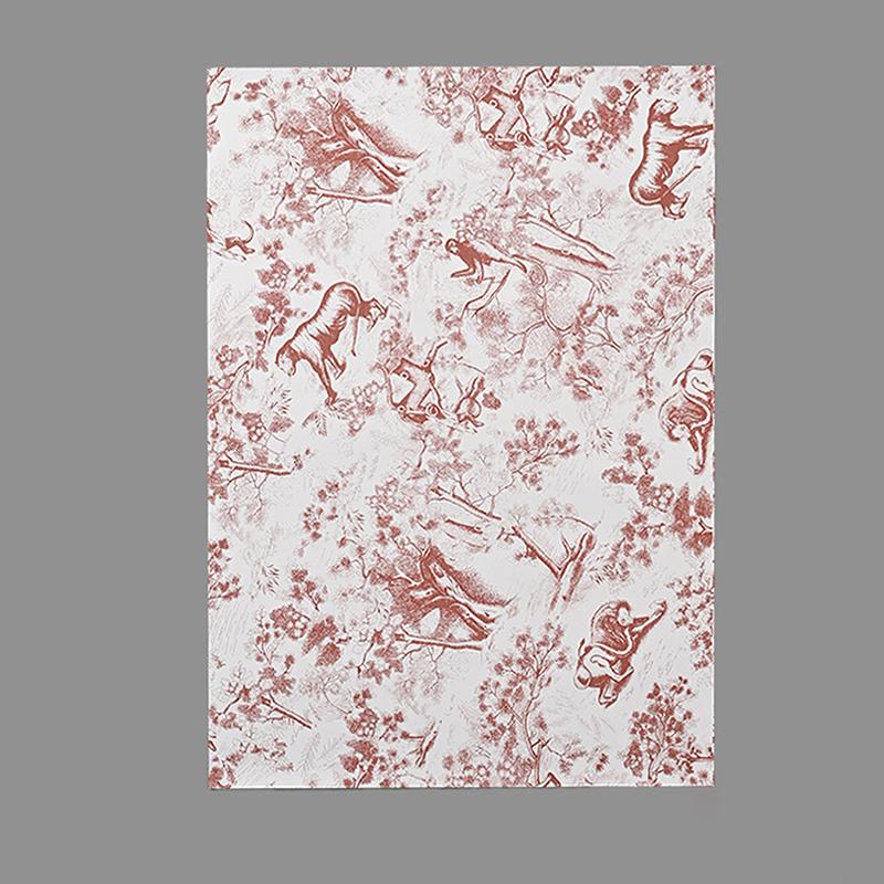 

58*42Cm/10Pcs European Style Retro Printing Thickened Flower Bouquet Packaging Materials Flower Shop Floral Art Floral Packaging сірий колір