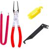 Relay Puller Pliers, Fuse Puller Pliers, 4-Pack Automotive Relay Fuse Puller Tool, FMM Fuses Puller Tool, Vehicles Battery Terminal Remover