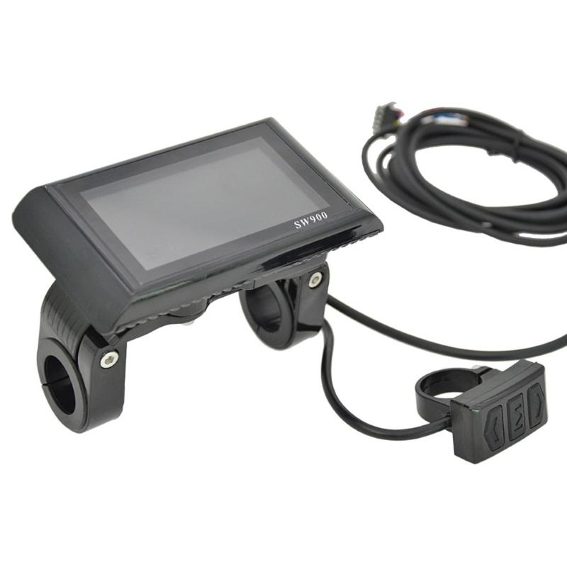 Electric Bike LCD Display, 24V 36V 48V 60V Ebike Display Meter Control Panel,Scooter LCD Panel Screen