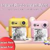 Kids Print Camera Photography with Rechargeable Battery and Paper for Creative Play