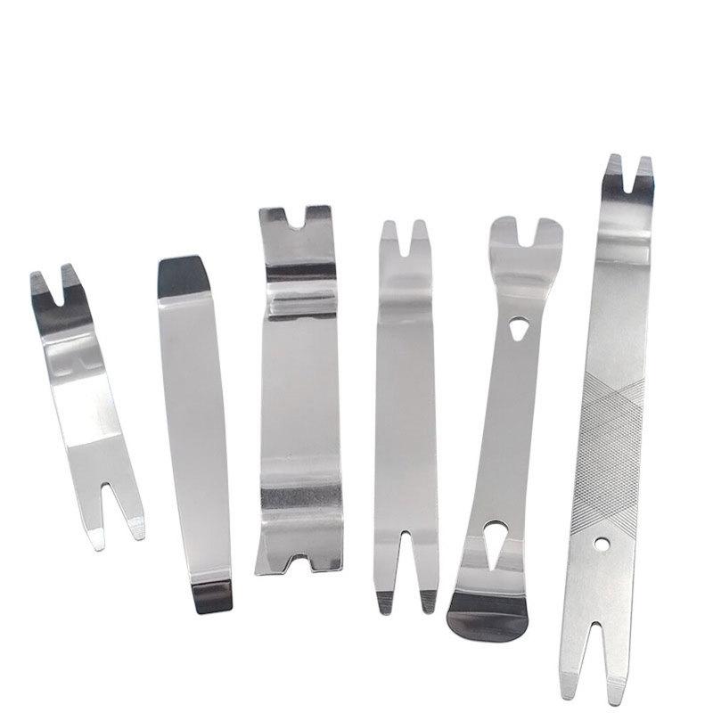 For Automotive Repair Black Trim Removal Tool Complete Vehicle Tool Kit Six Different Sizes Compact Portable Design