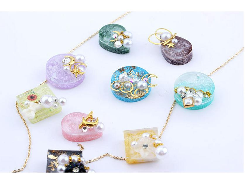 24-barevná 30ml diamantová třpytivá UV pryskyřice pro DIY šperky a doplňky