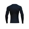 Li-Ning Solid Color Logo Print Training Quick-Dry Long Sleeve Compression Fitness Shirt Men tops YUDV011-1