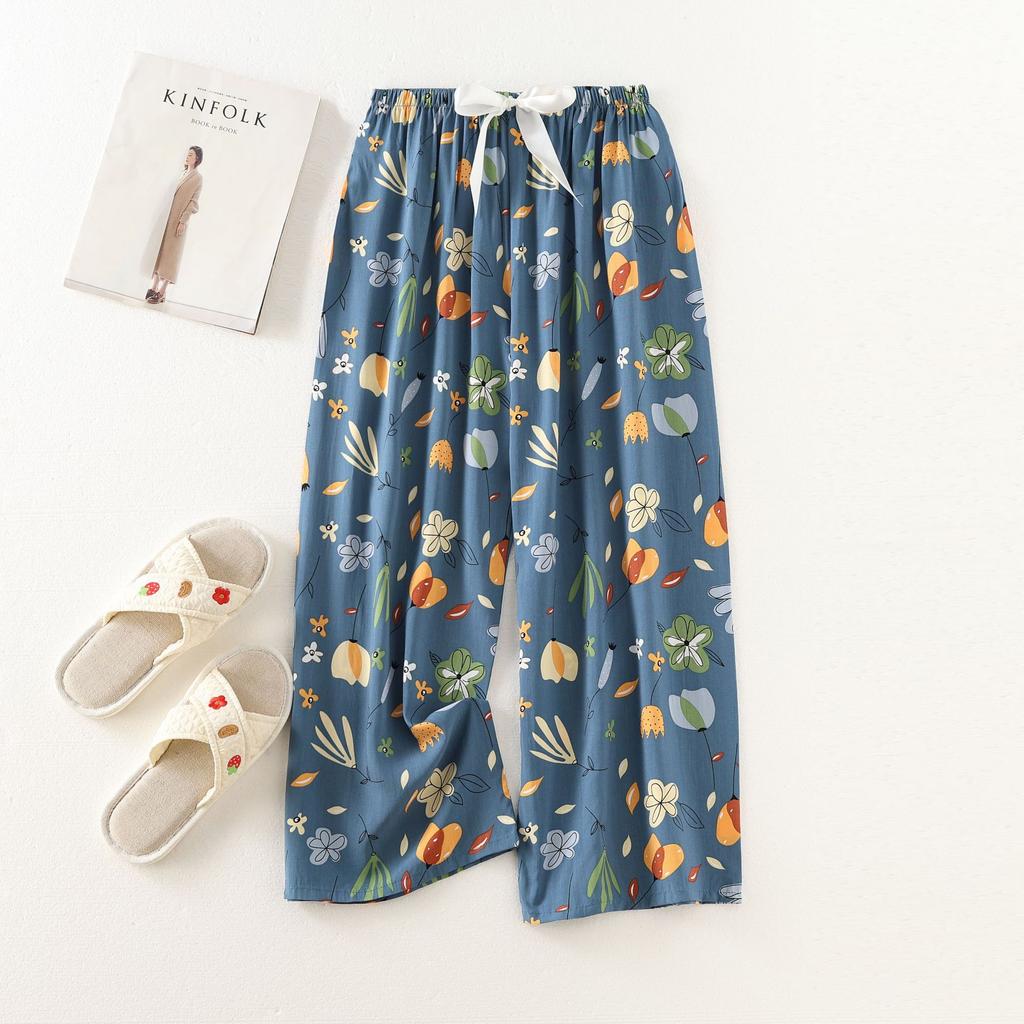 Pyjamasbukser i viskose