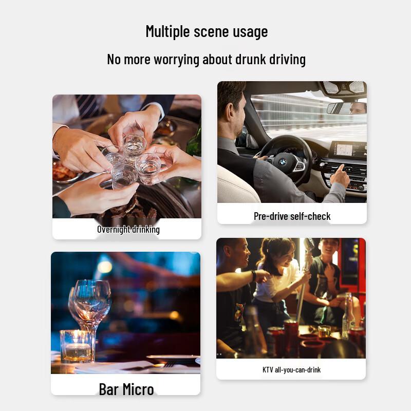 LOCK&LOCK Voice Broadcast Alcohol Tester