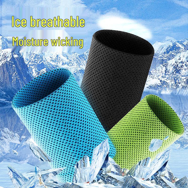 Ice Silk Summer Sports Wrist Support - Cool, Sweat-Absorbing Wristband for Men and Women