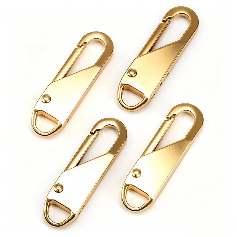 4/8Pcs Reusable Detachable Zipper Pull Replacement Tool Free for Jackets Bags Luggage Winter Coats Purses