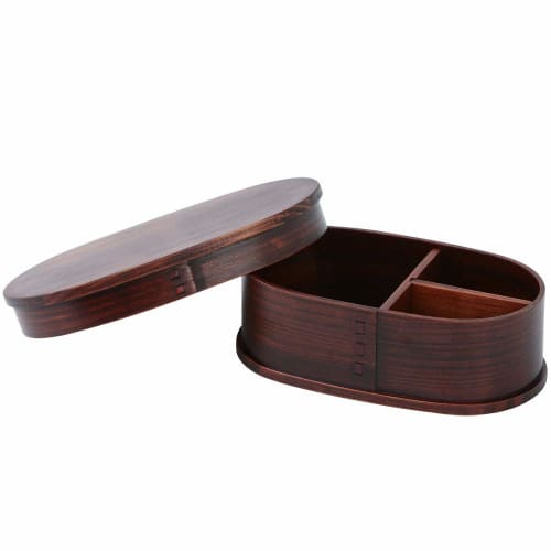 

Nakashige International Bento Box, Brown, 19 x 13 x 7.5cm, BDH023A