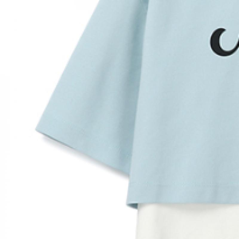 [renoma Kids] Layered Color Hooded T shirT  r2425T152 