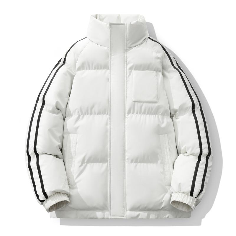 

Men s Daily Cotton Jacket Short Lightweight Easy-Carry Winter Warm Coat S