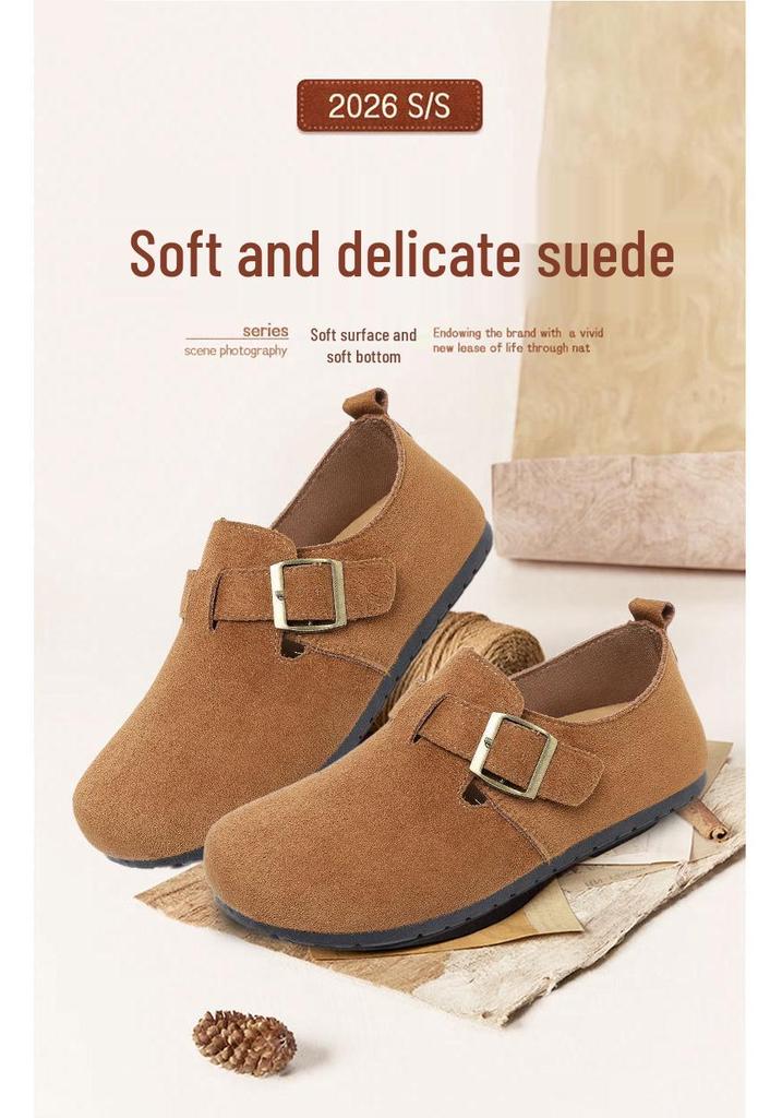 Birkenstock Women's 2026 Retro Slip-On Casual Shoes - Stylish, Versatile, Soft Sole, Comfortable Flats
