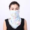 Hot Scarves 1/3pcs Anti-UV Breathable Chiffon Cover Cycling Scarf Shawl