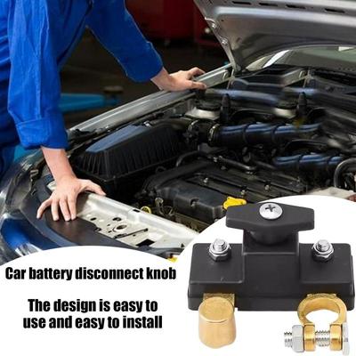 Auto Battery Disconnect Automotive Safe Battery Shut Off Sturdy Vehicles Battery Power Cut Battery Cut Off Isolator For Marine