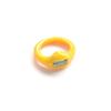 Aesthetic Candy Fun Resin Acrylic Imitated Crystal Geometric Round Classic Open Ring Fashion Irregular Rings Women Men Jewelry