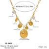 18k Gold-Plated Stainless Steel Pearl Necklace - Luxury Clavicle Chain