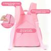 Perfect KPop Demon Hunters Letter A-Z Rainbow Backpack Rumi Mira Zoey Student School Backpack Anime Movie Women Girl Travel Rucksack