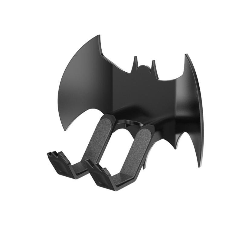 Adhesive Or Screw Mounted Bat Themed Controller For Systems Space Efficient Wall Storage Solution