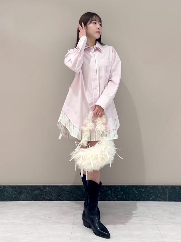 Sustaina Layered Shirt Tunic SWFO251090PNKF