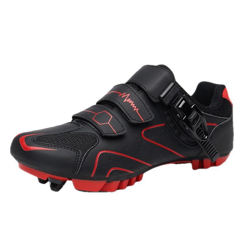 Men Women Cycling Shoes Breathable Hard Sole Road Mountain Bike Clipless Flat Pedal Compatible