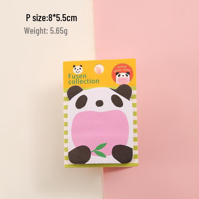 

Милые мультяшные животные липкие заметки - Многоразовые отрывные блокноты для студентов