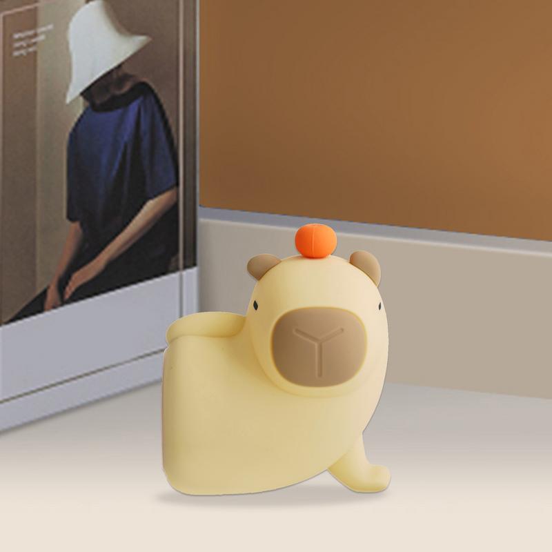 

Capybara Night Light Rechargeable Silicone Nursery Night Light Cute Lamp Cartoon Light For Bedroom Living Room Kids Room france