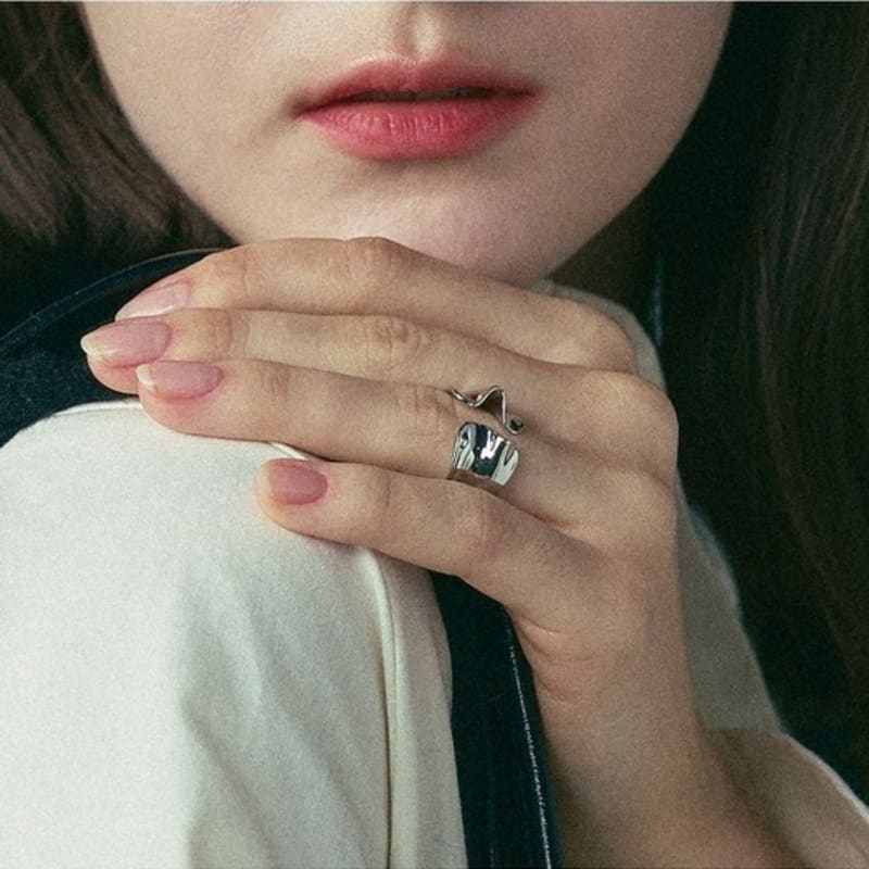 Dana Burton Mystic Valley Wave Open Ring